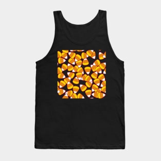 Another Candy Corn Tile (Black) Tank Top